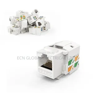 Cablecreation Cat6 Keystone Jack Rj45 – 20-Pack, White