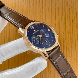 Tommy Hilfiger Chronograph Brown Leather Watch