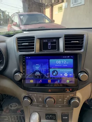 Toyota Highlander Android Screen 2008/2011 With GPS Navigation