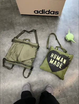 Original Human Made Back Pack Et Carrier Bag
