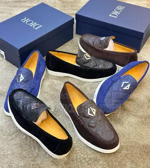 High Quality Dior Suede / Leather Men’S Loafers Shoe