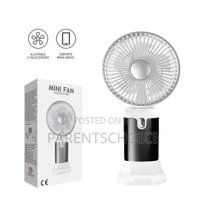 Mini Fan With Mobile Phone Holder
