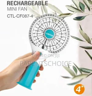 Lontor 4” Rechargeable Mini Fan Cf087