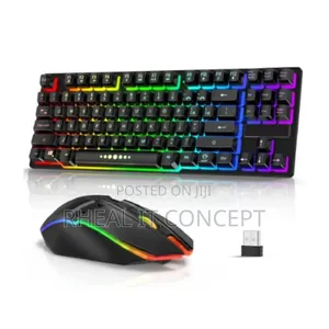 Raiku R905 RGB Wireless Keyboard and Mouse