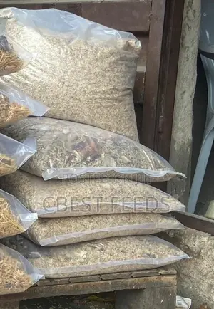 Dog Mixed and Unmixed Rice