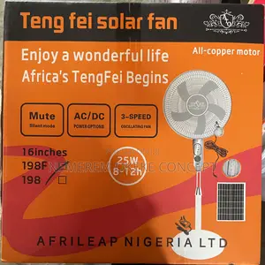 16 Inches Teng Fei Solar Stand Fan