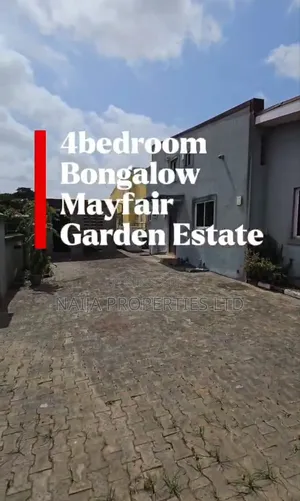 4bdrm Bungalow in Mayfair Garden, Awoyaya for sale