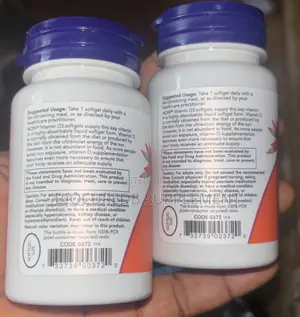 Now Vitamin D3 5,000iu