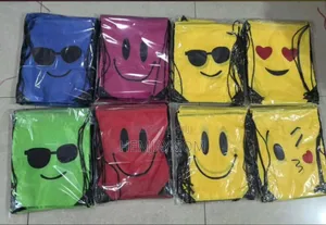 (12pcs) Kids Fancy Emoji Bags "Available In Different Colors"