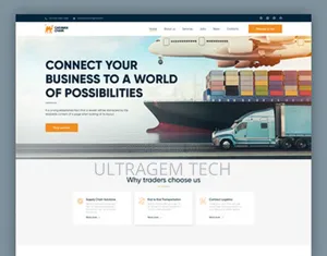 Let's Design Your Logistics Website With Real Time Tracking