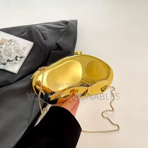 Exotic Acrylic Gold Purse