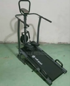 4-in-1 Manual Treadmill With a Stepper
