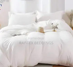 Quality Stock White Hotel Duvet Set (Double Fiber Duvet)