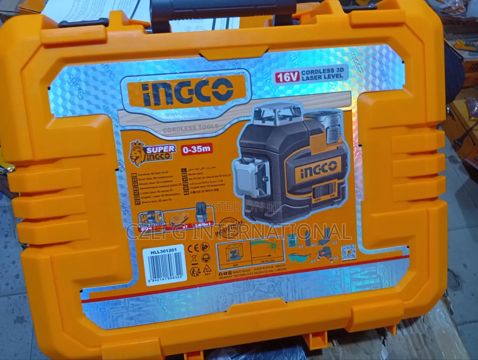 Cordless 3d Laser Level