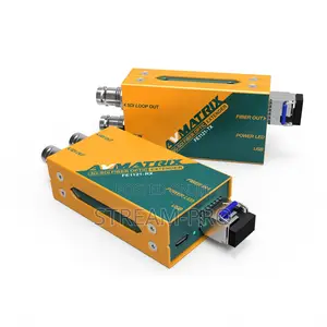 Avmatrix 3g-Sdi Fiber Optic Extender Transmitter Receiver Set