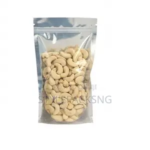 16cm X 26cm Silve Back + Transprent Front Pouch - 50 Pieces