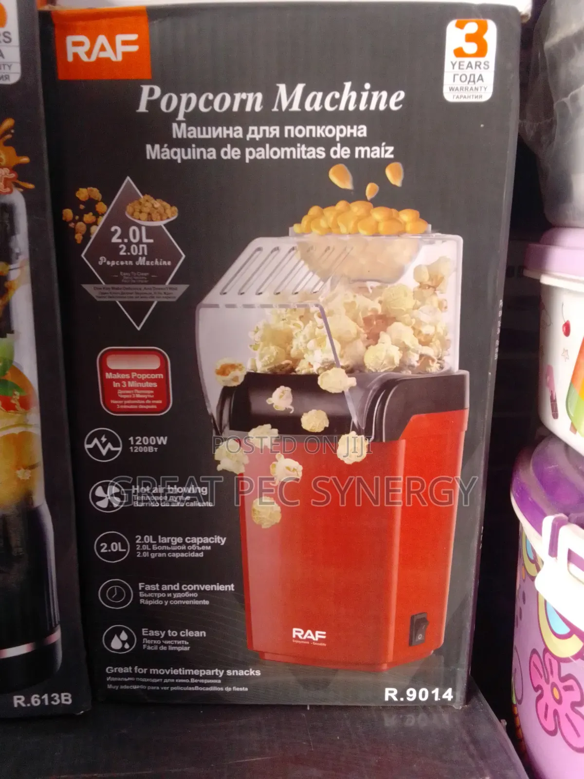 Raf Popcorn Maker