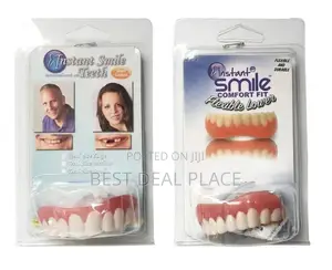 1 Set Temporary Dental Restoration Kit Upper Lower False Teeth
