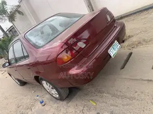 Toyota Corolla Automatic 1999 Red