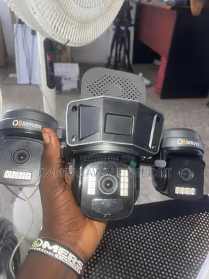 Observer 4g Three Lens Solar CCTV Camera Triple Lens