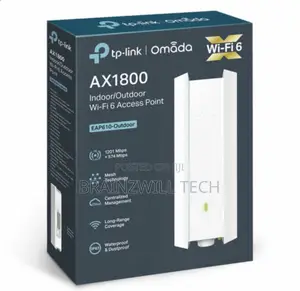 Tp-Link Eap610 Outdoor | Ax1800 Indoor/Outdoor Wifi 6 Access Point