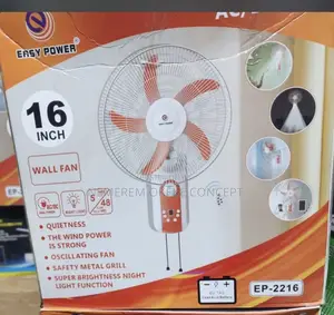 Easy Power 16 Inches Solar Wall Fan