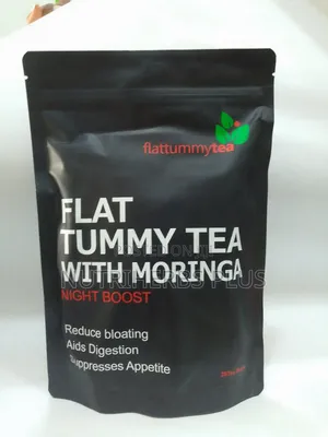 Wins Town Flat Tummy Tea With Moringa :For Weight Loss Detoxification