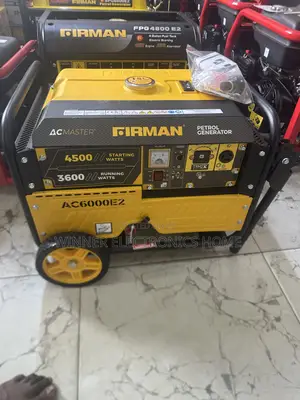 Firman 4.5kva Petrol Generator