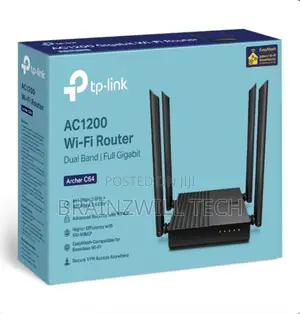 Tp-Link Archer C64 | Ac1200 Wireless Mu-Mimo Wifi Router