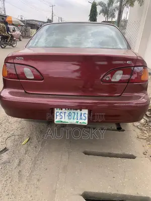 Toyota Corolla Automatic 1999 Red