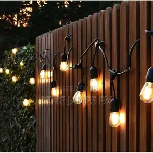String Light and Rope Lamp Holder