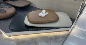 Luxury Marble Wooden Nested Center Table, Modern Living Roomfurniture