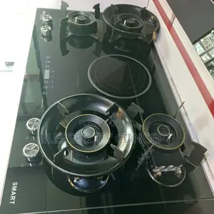 Smart 4 Burner Gas 1 Electric Hot Plate