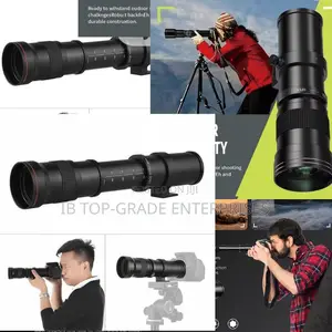 Long Shot 420-800mm Telephoto Zoom Lens for Cameras