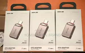 Green Lion Otg Adapter Usb-a To Usb-c / Lightning - Gray