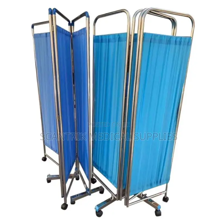 Foldable 4 Panel Ward Screen for Instant Privacy