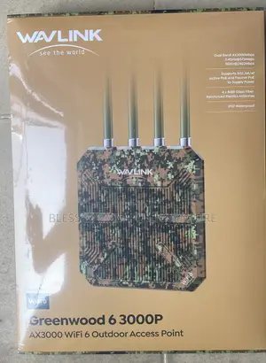 Wavlink Greenwood 6 3000p Ax3000 Wifi 6 Outdoor Access Point