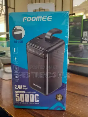 Foomee 50,000mah Powerbank (Ab53) - Massive Capacity 2.4a Max Output