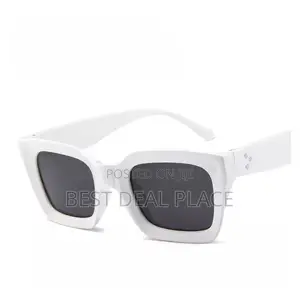 Square Trendy Polarized Designer Ladies Fashion Sunglasses Free Case