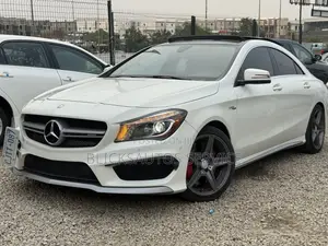 Mercedes-Benz CLA-Class AMG CLA 45 4MATIC Sedan 2015 White
