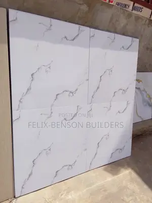 Carara White Super Polish Floor Tiles