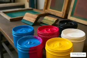 Screen Printing Supplies | Ink | Mesh | Squeegee | Frame