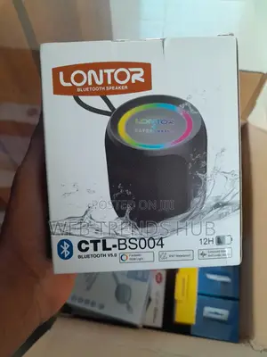 Brand New Lontor Bluetooth Speaker (Ctl-Bs004) - High-Fidelity Sound