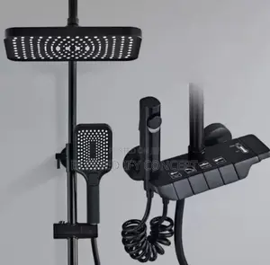 Black Piano Shower Mixer