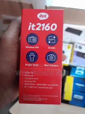 New Itel it2160 Black