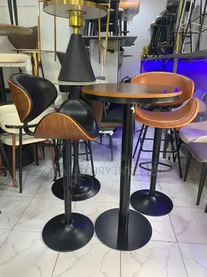 Exotic Bar Chairs and Table Set
