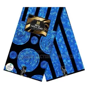 Segi Holland African Wax Print Fabric 6 Yards