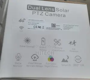 Hd 8mp Dual Lens Solar PTZ Camera