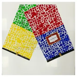 Assorted Afrincan Wax Print Colors 6 Yards