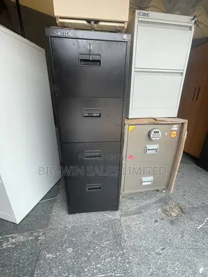 File Cabinet With Safe